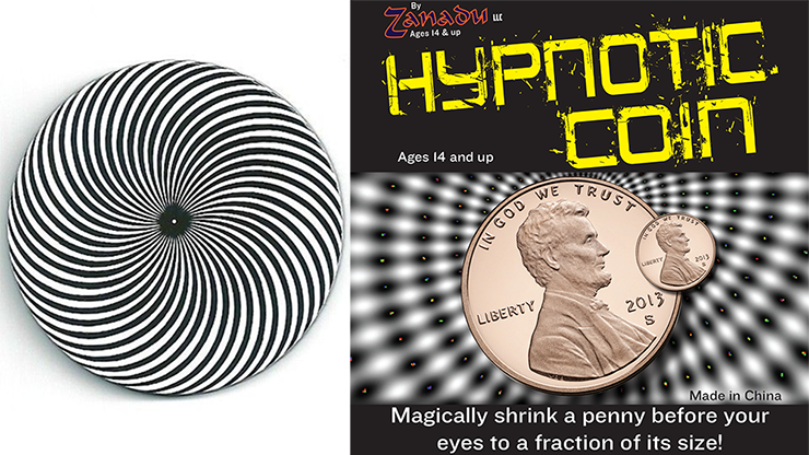 Hypno Coin (Hypnotic Coin) by Zanadu... MagicWorld Magic Shop