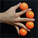 JL Lukas Ball - Bolas de Billar 5.08 cm (Naranja)