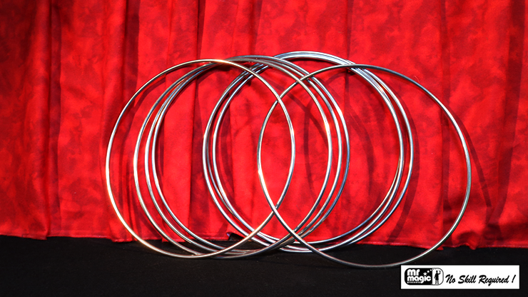 12 inch Linking Rings SS (8 Rings) - Mr. Magic