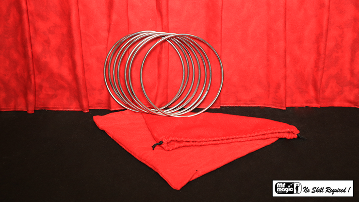 8 Linking Rings SS (Aros Chinos) (7 Aros) - Mr. Magic