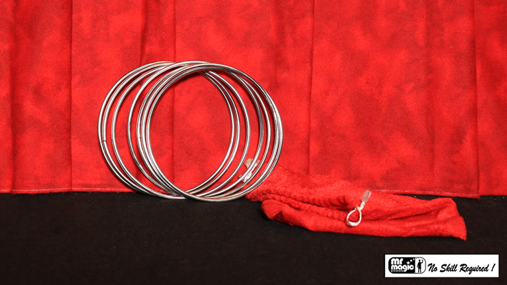 5 Linking Rings SS (Aros Chinos) (7 Aros) - Mr. Magic