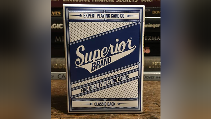 Superior (Blue) NEW - Cartas Bicycle - Expert Playing Card Co