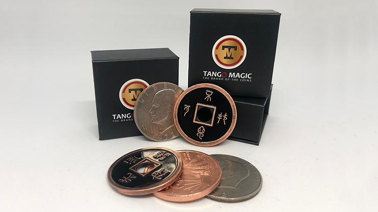 Dollar Size Silver Copper Chinese Transposition (CH023) - Tango Magic