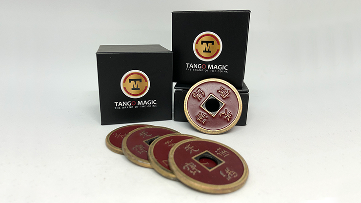 Shell Moneda China Medida Dolar (Rojo) - Tango Magic (CH027)