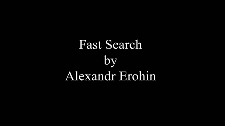 Fast Search - DOWNLOAD