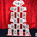 Card Castle with Six Card Repeat - Mr. Magic