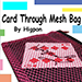 Card Through Mesh Bag - Higpon