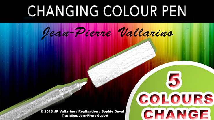 Color Changing Pen by Jean-Pierre... MagicWorld Magic Shop