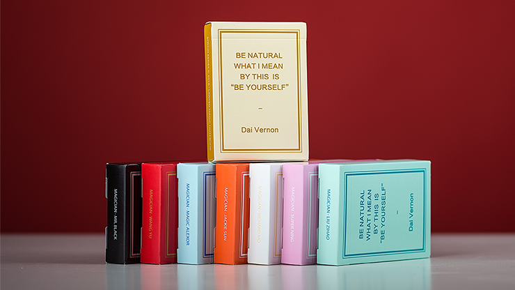 Magic Notebook Deck - Limited Edition (Champagne) - The Bocopo Playing Card Company
