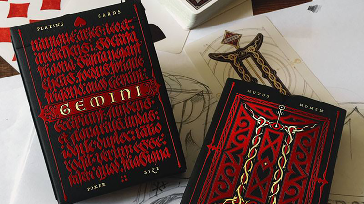 Gemini Ignis Playing Cards by Stockholm17 MagicWorld Magic Shop