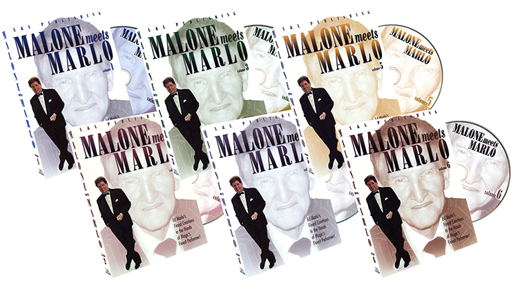 Malone Meets Marlo set of 6 DVDs... MagicWorld Magic Shop