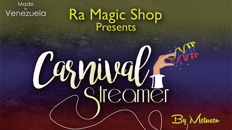 Carnival Through Streamer (White)... MagicWorld Magic Shop