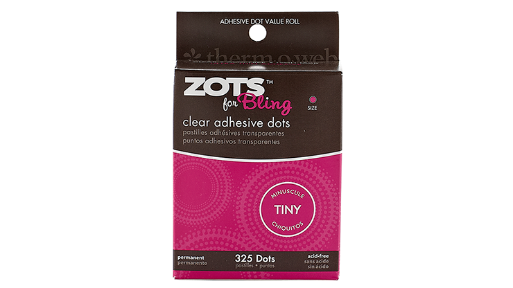 Sticky Dots Tiny (1/8" Diametro) Rollo de 325