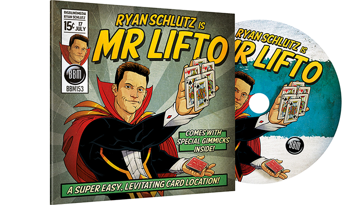 MR LIFTO (DVD and Blue Gimmicks)... MagicWorld Magic Shop