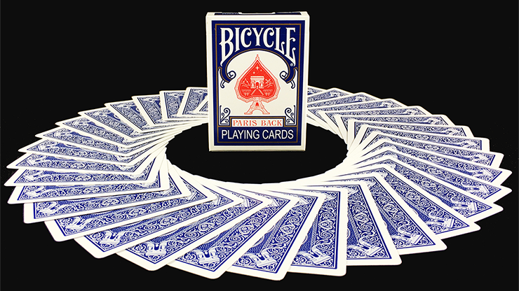 Bicycle Paris Back Limited Edition Blue Playing Cards - JOKARTE