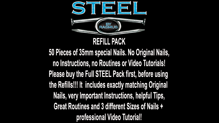 STEEL Refill Nails 50 ct. (35mm) - Rasmus