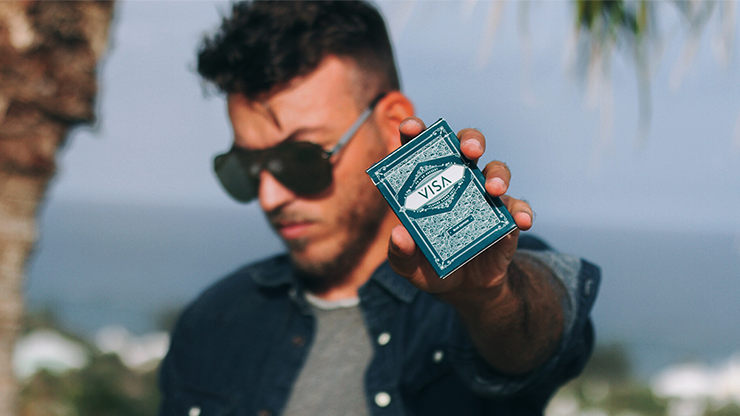 Visa Blue Playing Cards by Patrick... MagicWorld Magic Shop