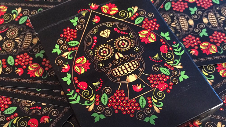 Cartas Bicycle Calaveras de Azucar - Black Edition