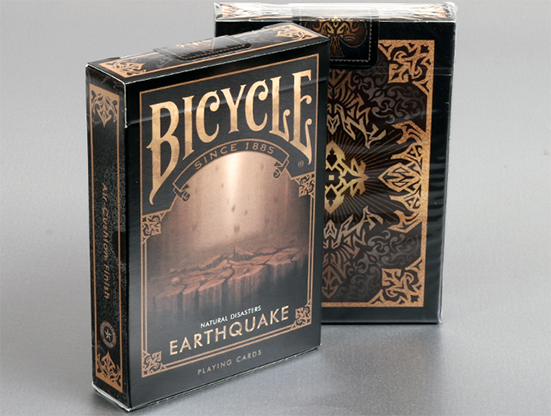 Cartas Bicycle Natural Disasters "Earthquake" Cartas Bicycle de Coleccion