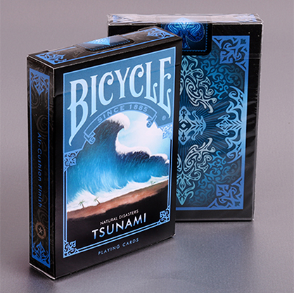 Cartas Bicycle Natural Disasters "Tsunami" Cartas Bicycle de Coleccion