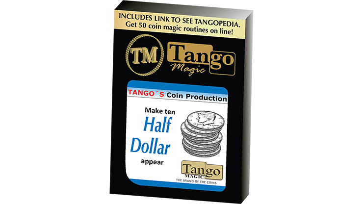 Tango Coin Production - Half Dollar D0186 (Gimmicks & Instrucciones Online) - Tango