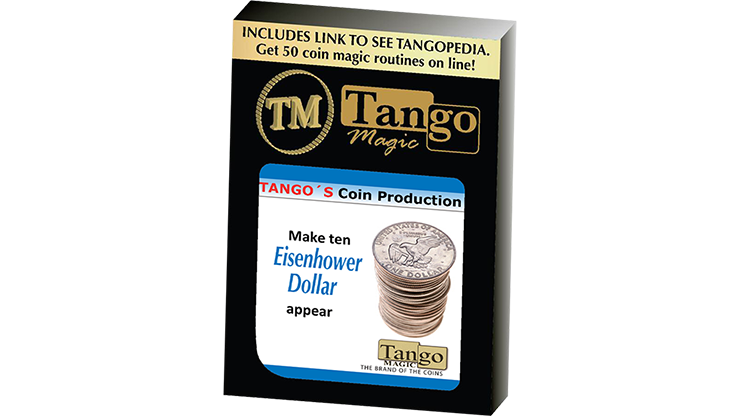 Tango Coin Production - Eisenhower Dollar D0187 (Gimmicks & Instrucciones Online) - Tango