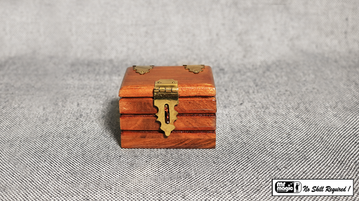 Quarter Go Box (Teak) - Mr. Magic