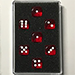 Prediction Gimmicked Dice Red (7 Dice) - Kreis