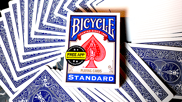 Cartas Bicycle Standard Blue Poker Cards (New Box)