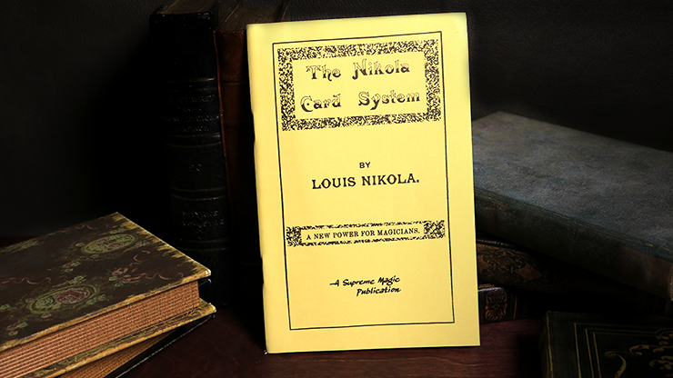 The Nikola Card System by Louis... MagicWorld Magic Shop