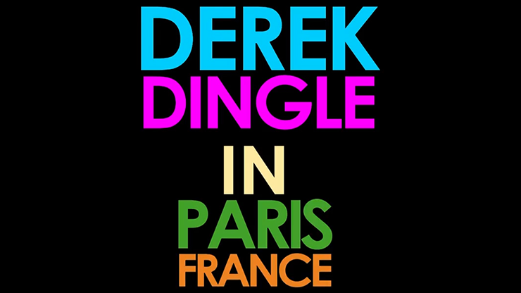 Derek Dingle in Paris, France - Mayette Magie Moderne - DVD