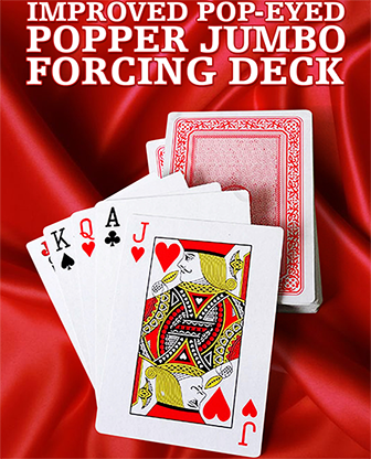 Improved Pop-Eyed Popper Jumbo Forcing Deck (Red)