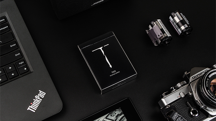 Sword T (Black) Playing Cards MagicWorld Magic Shop