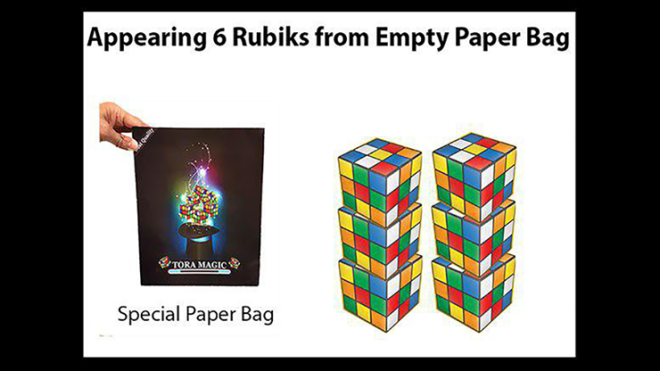 Appearing Rubiks from Tora Magic MagicWorld Magic Shop