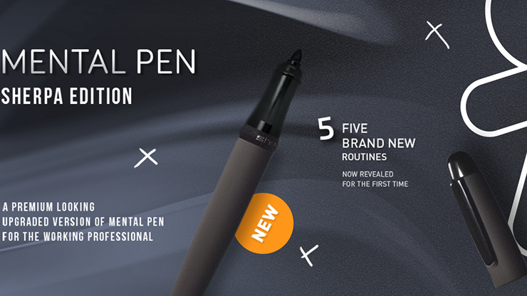 Mental Pen Sherpa Limited Edition - Joao Miranda & Gustavo Sereno