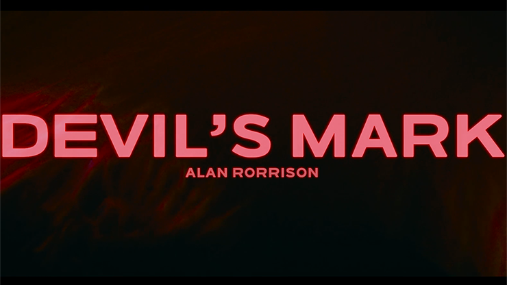 Devil's Mark (DVD & Gimmicks) - Alan Rorrison - DVD