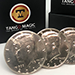 Triple TUC Half Dollar (D0183) Gimmicks & Instrucciones Online - Tango