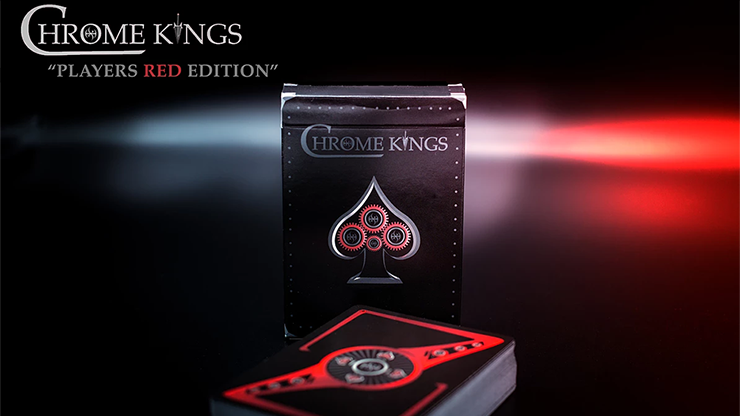 Chrome Kings Limited Edition Playing Cards (Players Red Edition) - De'vo vom Schattenreich & Handlor