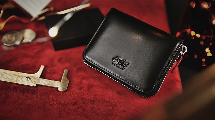 Zipper Playing Card Case (Leather)... MagicWorld Magic Shop