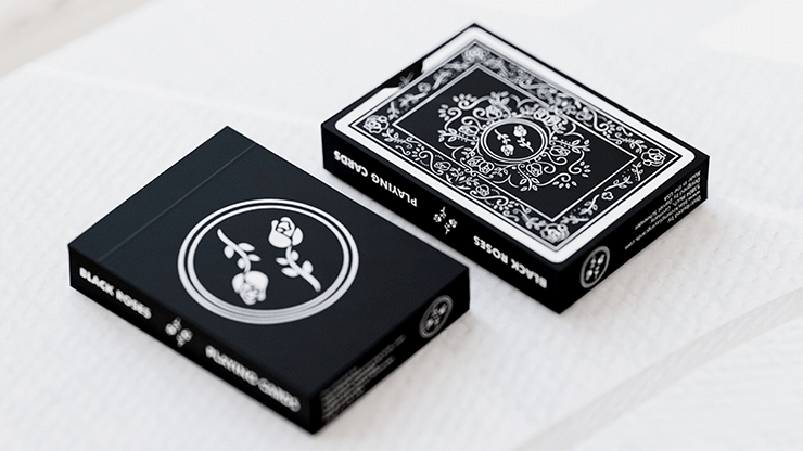 Black Roses Playing Cards MagicWorld Magic Shop
