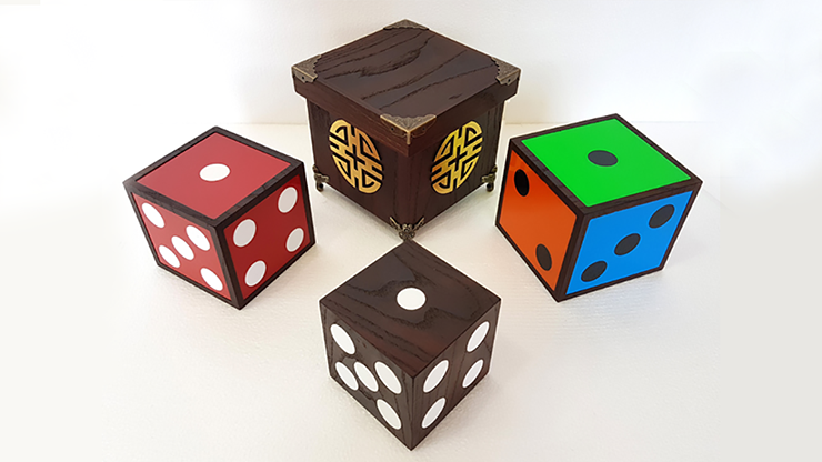 Color Changing Dice (4 Wooden Die)