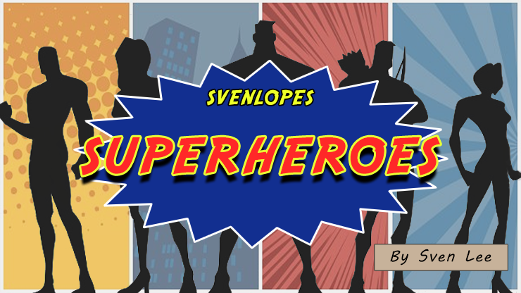 Svenlopes SUPERHEROES (4 x 6 Black) - Sven Lee