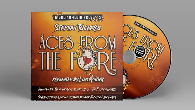 Stephen Tucker's Aces From The Fore (Gimmicks & DVD) - DVD