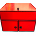 Drop Down Mirror Box (Large/Red) - Ickle Pickle
