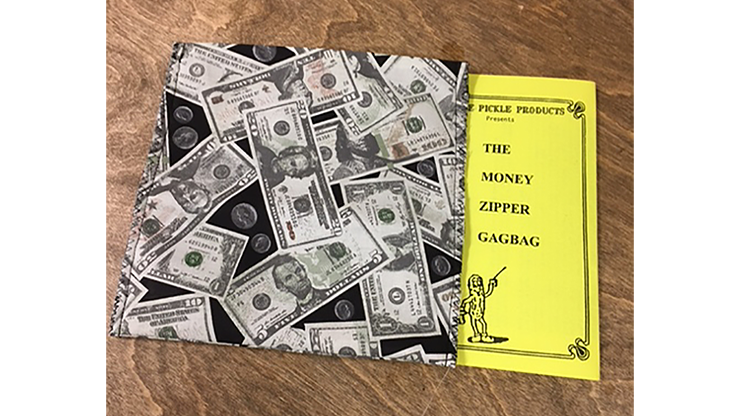 The Money Zipper Gagbag by Ickle... MagicWorld Magic Shop