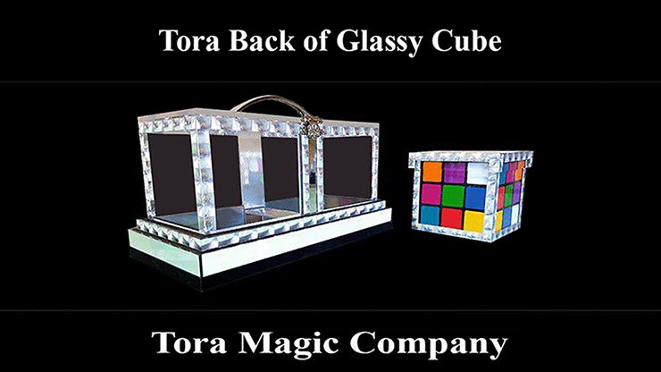 Back of Glassy Cube by Tora Magic MagicWorld Magic Shop