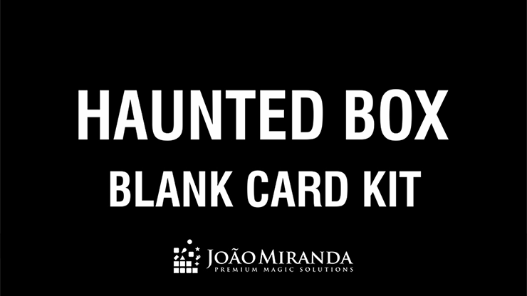 Blank Card Kit for Haunted Box - Joao Miranda