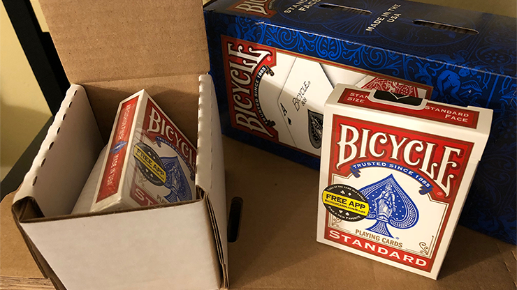 The Blind Wizard Deck Red Bicycle (Gimmicks & Instrucciones Online) - Don Boyer