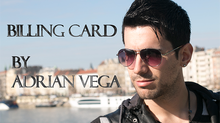 Billing Card by Adrian Vega - Trick MagicWorld Magic Shop