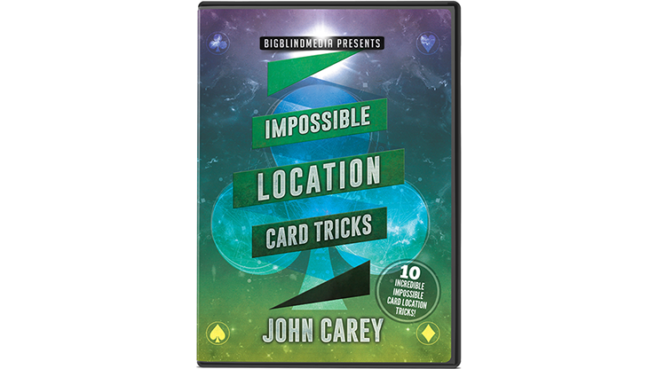 Impossible Location Card Tricks - John Carey - DVD